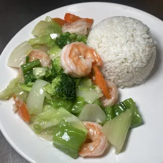 Shrimp with Vegetable
