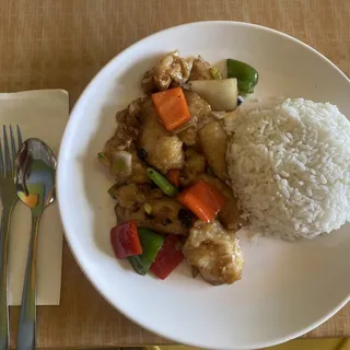 Black Bean Fish Fried