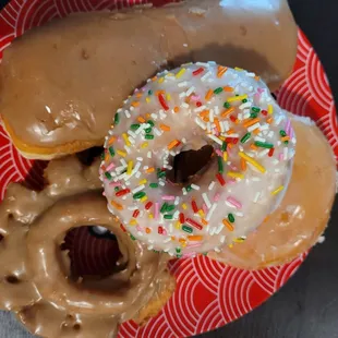 Assorted donuts