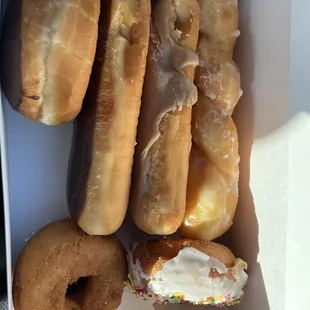 Six doughnuts