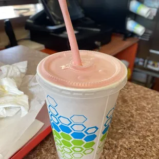 strawberry shake " best ever"
