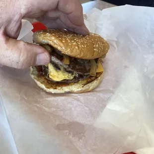 big baby, ( yes his hands are huge)