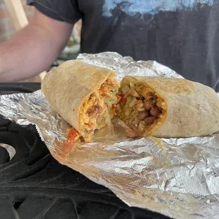 CHICKEN SANTA FE BURRITO