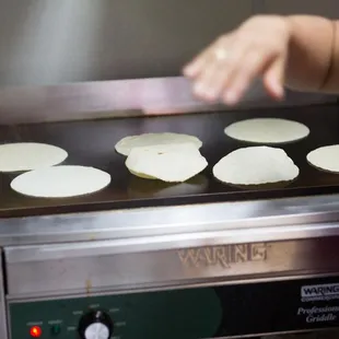 Corn tortillas made fresh daily!