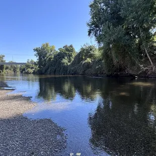 Stanislaus River - fall - so water level is low