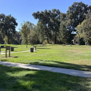 Picnic area of park