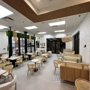 interior, sushi and sashimi