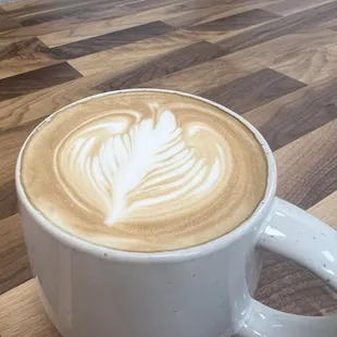 Wow, what a latè!!! Huge portion with delicious flavor!!!