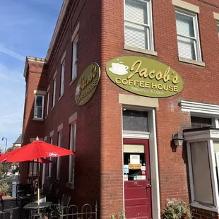 the outside of the building