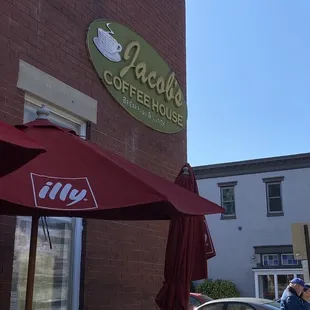 the outside of the building