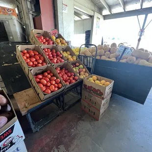 Vegetables and fruits mixed