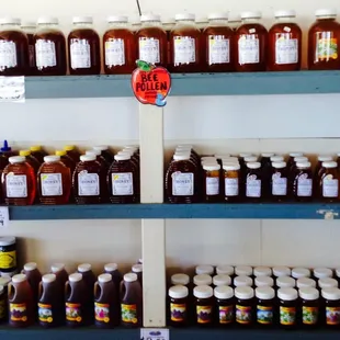 Raw Local Honey is Available Year Round.
believed to relief allergy symptoms.