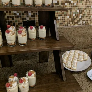 Dessert bar