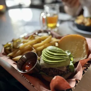 a plate of food
