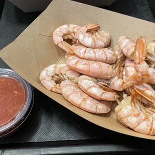 Boiled shrimp