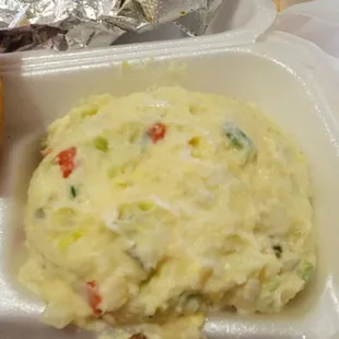 Potato Salad and Buttery Texas Toast.