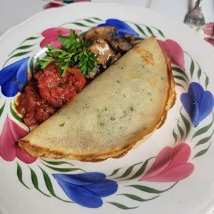 Mushroom Crepe