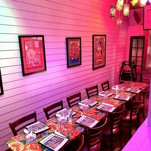 Private party room.