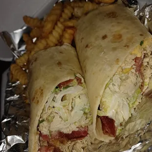 Chicken Bacon Ranch Wrap