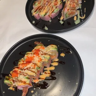 Delicious! We got the Cherry Blossom Roll and the Lady in Pink roll and were not disappointed.