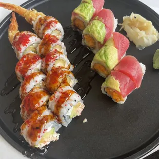 food, sushi and sashimi, sushi, sashimi