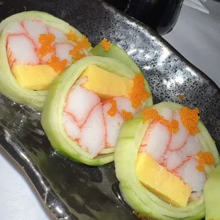 sushi and sashimi, food