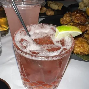 oysters and mussels, drink