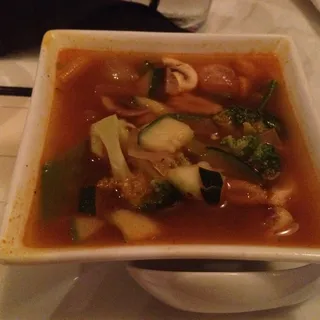 Spicy Thai Tom Yum Soup