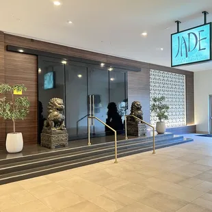 entrance