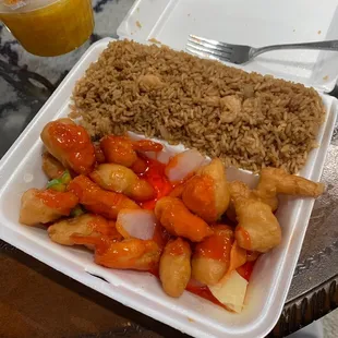 D2. Sweet and Sour Chicken