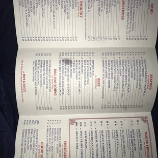 Menu!