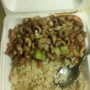 Cashew chicken