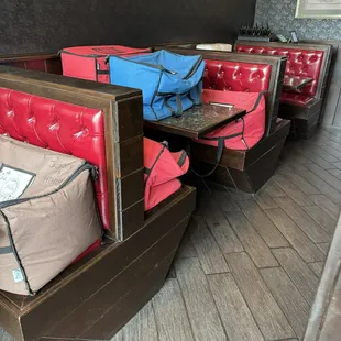 You could sit here but doesn't look like they want you to