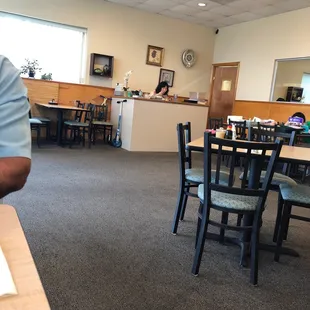 Dinning area. Food okay not outstanding