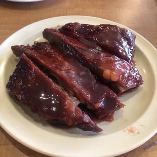 4 Piece BBQ Spare Ribs