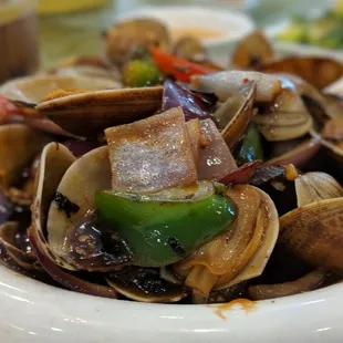 Clam on Black bean sauce