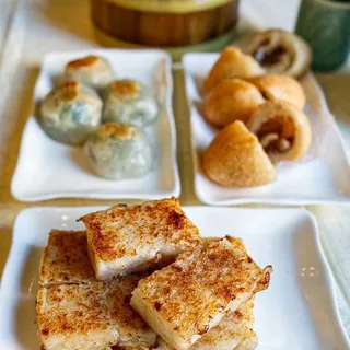 Pan Fried Radish Cake