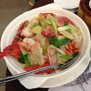 Vietnamese style Lobster Noodles