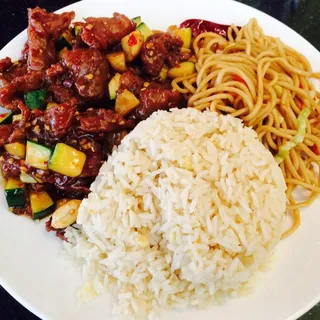 L15. Kung Pao Beef Lunch Special