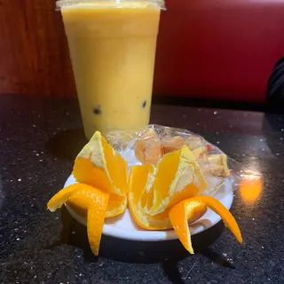 Fruit Smoothie with Boba