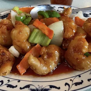 3. Sweet and Sour Shrimp