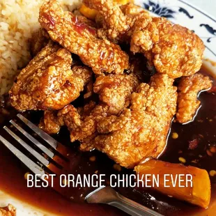 Orange chicken