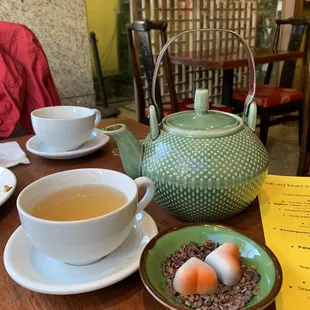 Today's Bonbon and Jasmin tea