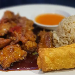 General Tsao lunch special