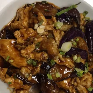 Eggplant Chicken