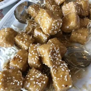 8. Sesame Tofu