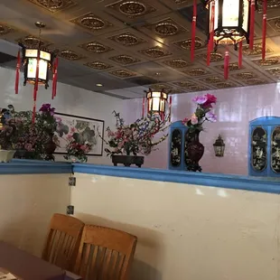 Dining area off to the side.