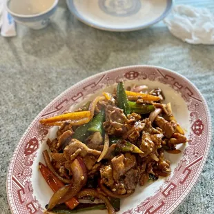 Hot &amp; Spicy Pepper Stir-fried Beef