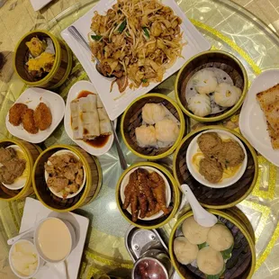 Assortment of dishes