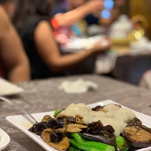 Bamboo, black fungus n vegetable